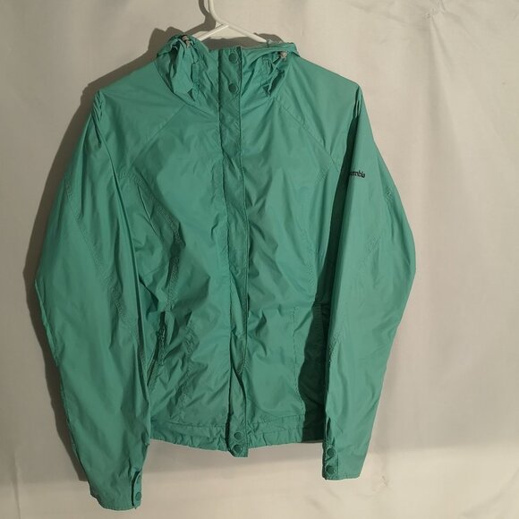 Columbia Ladies Omni - Shield Rain Jacket with Hood - Picture 1 of 9